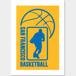 San Francisco Basketball 01 Posters and Art